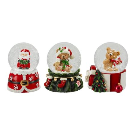 Waterball Santa / bears 3ass
