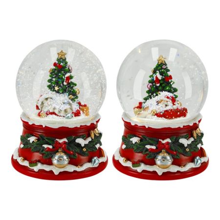 Waterball Christmas tree 2ass