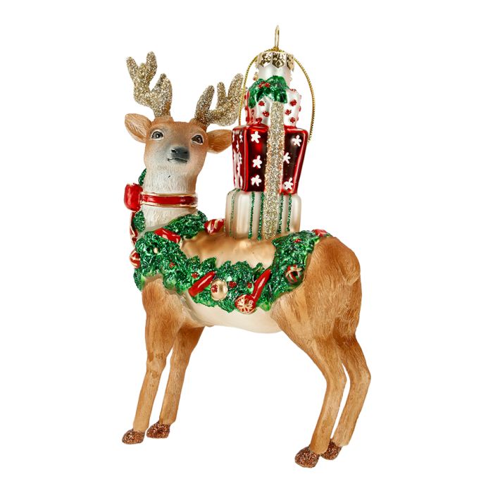 Deer hanging ornament