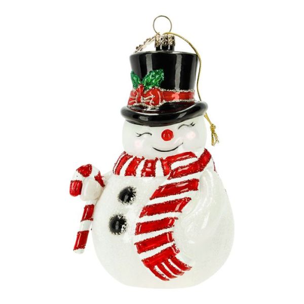 Snowman hanging ornament