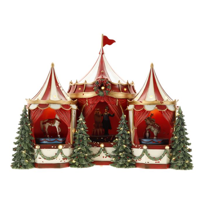 Christmas circus animated