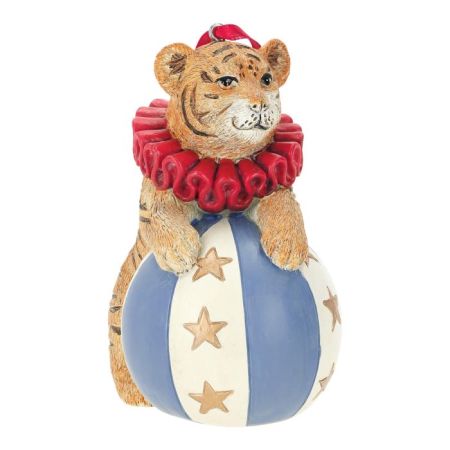 Circus tiger hanging ornament
