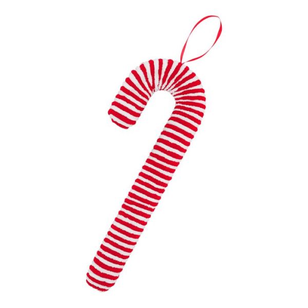 Candy cane hanging ornament