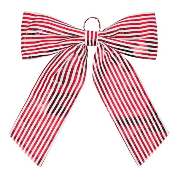 Bow striped 80x68cm