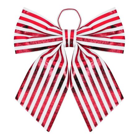Bow striped 31x31cm