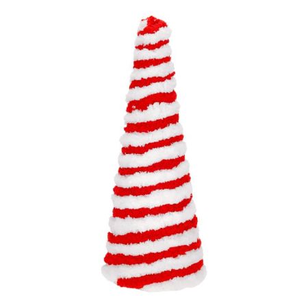 Tree cone striped 36cm