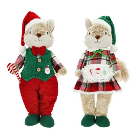 Squirrel boy &amp; girl standing 2ass