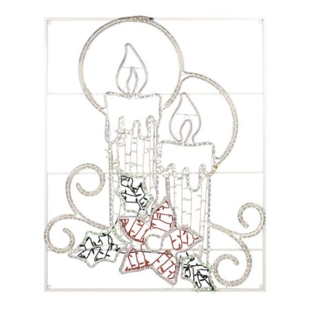 Candles LED string 150x120cm