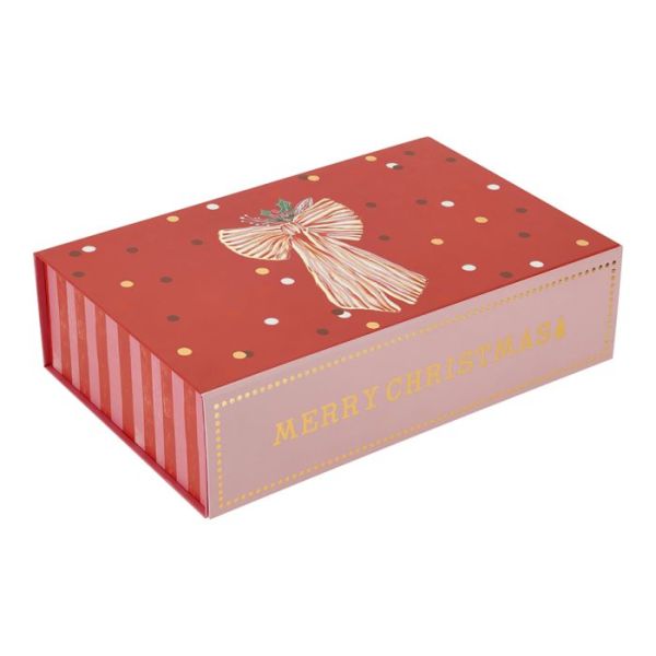 Gift box bow packaging