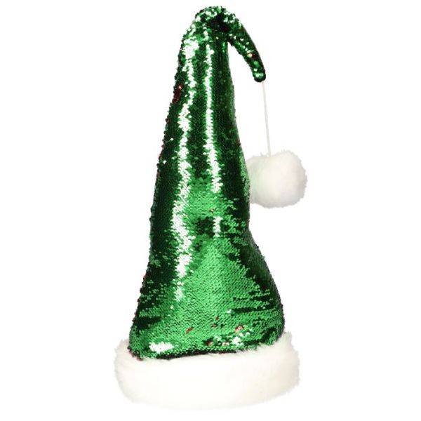 Hat long sequins